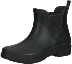 Boots & Stiefel*Sansibar Damen Chelsea-Boots wasserabweisende Übergangs-Schuhe 1082846 Schwarz