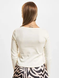 Sweater & Pullover*SANTA CRUZ Partial Dot Emb Longsleeve off white