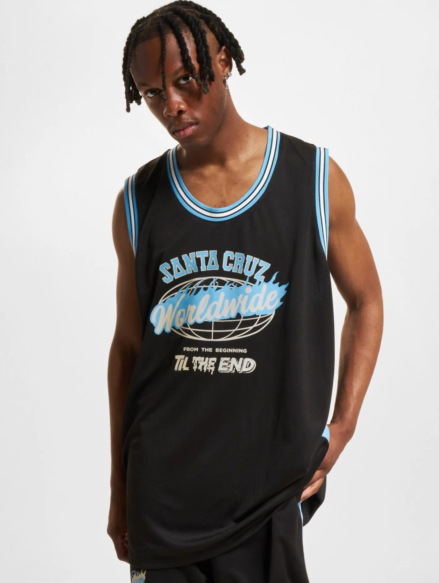 Jacken & Mäntel*SANTA CRUZ TTE Worldwide Front Weste schwarz