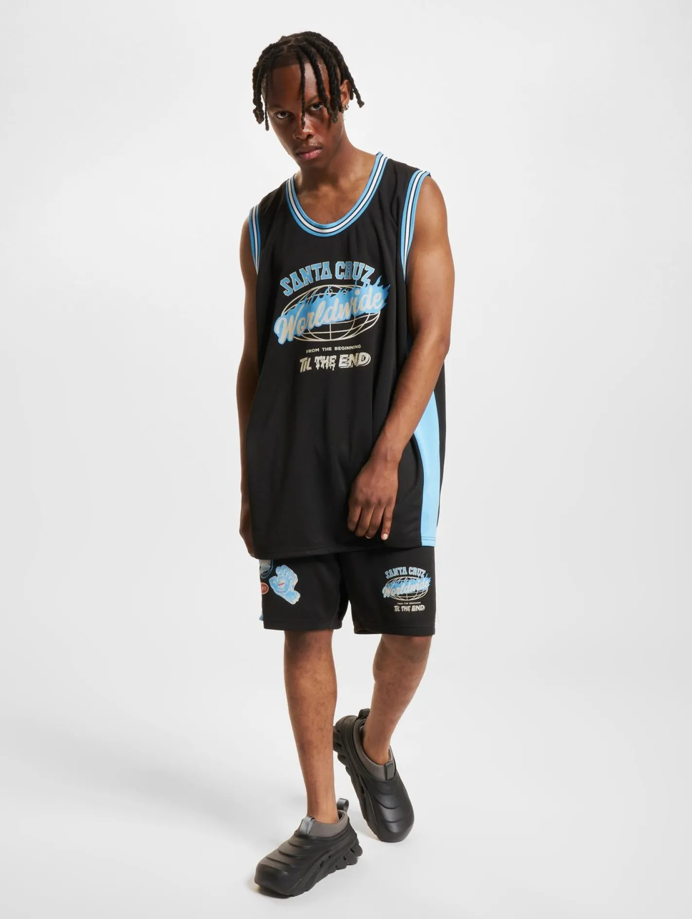 Jacken & Mäntel*SANTA CRUZ TTE Worldwide Front Weste schwarz