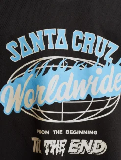 Jacken & Mäntel*SANTA CRUZ TTE Worldwide Front Weste schwarz