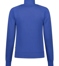 Mäntel & Jacken*SANTINO Anna Damen Sweat-Jacke mit Baumwollanteil dünne Übergangs-Jacke 280 gr/m2 Blau