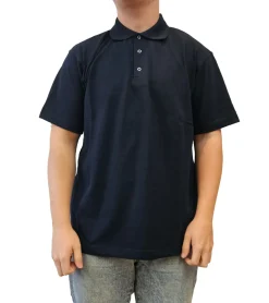Hemden & Poloshirts*SANTINO Cws Herren schlichtes Polo-Shirt mit Baumwollanteil Kurzarm-Shirt Blau, Grün, Weiß, Rot oder Schwarz