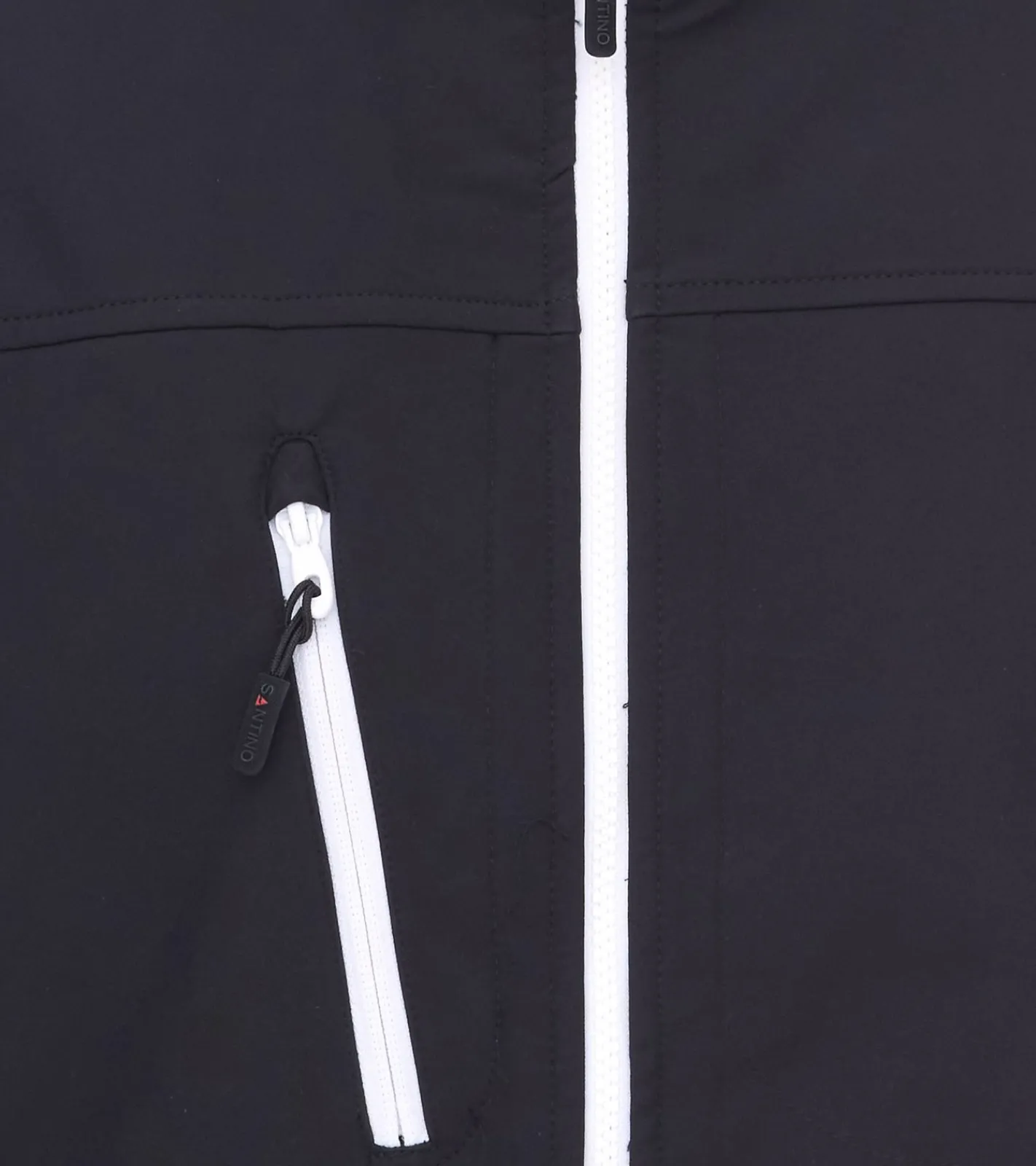 Jacken & Mäntel*SANTINO Herren wasserabweisende Softshell-Jacke Outdoor-Jacke Alltags-Jacke 6201401019 Schwarz