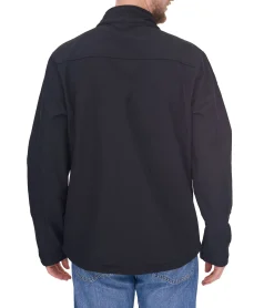 Jacken & Mäntel*SANTINO Herren wasserabweisende Softshell-Jacke Outdoor-Jacke Alltags-Jacke 6201401019 Schwarz