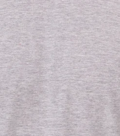 T-Shirts & Tank Tops|Tops & T-Shirts*SANTINO Jaro T-Shirt aus Bio-Baumwolle Kurzarm-Shirt Basic-Shirt meliert 160 gr/m2 Grau Damen