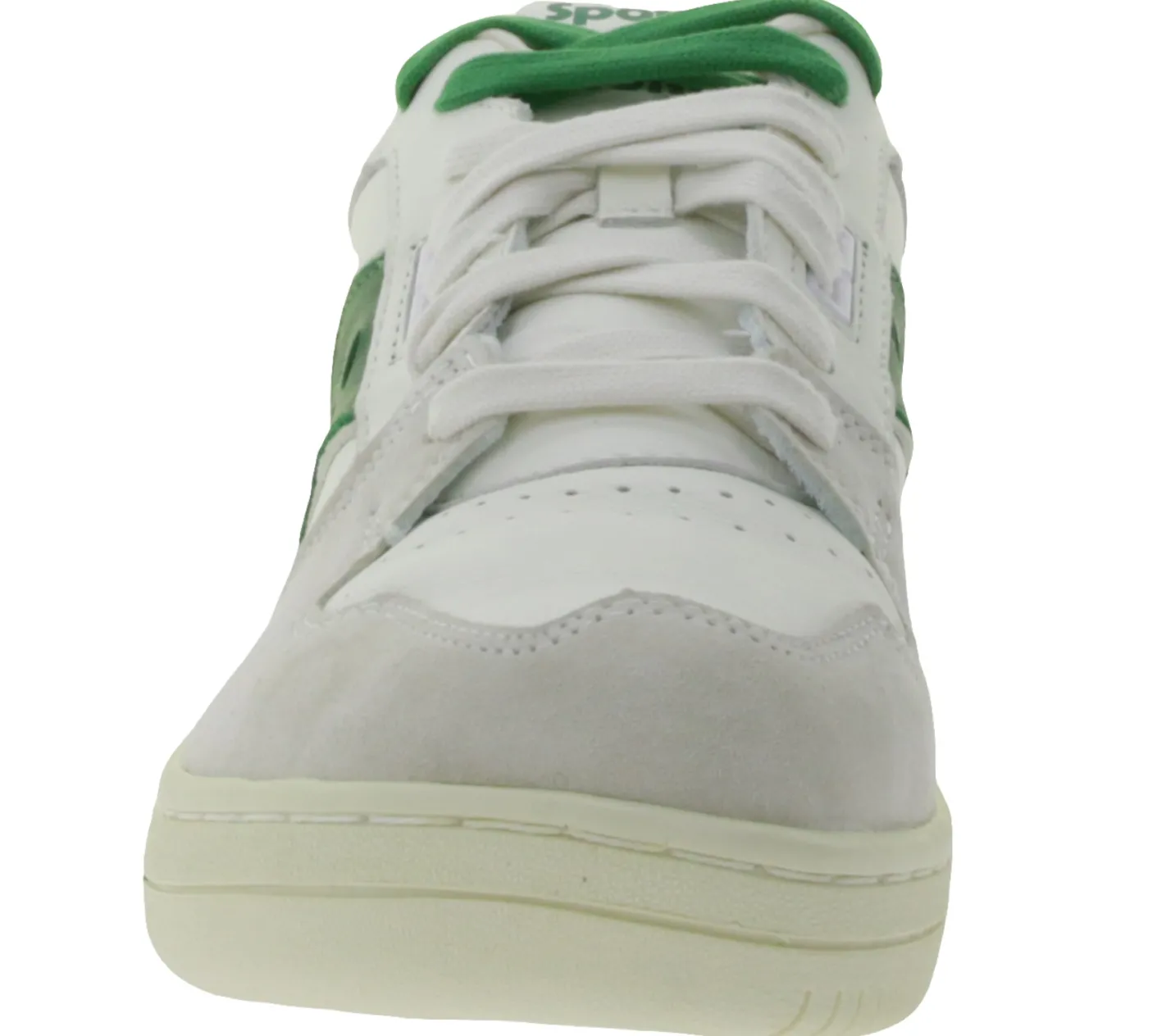 Turnschuhe & Sneaker*Saucony Sonic Low Herren Sneaker aus Echtleder Turn-Schuhe Alltags-Halbschuhe S70788-1 Weiß/Grün