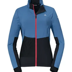 Mäntel & Jacken*Schöffel Damen Fleecejacken Lurreta Fleece Jacke Blau