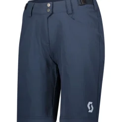 Sportunterbekleidung|Radsport*SCOTT Damen Fahrradhosen Flow Trail W/pad MTB Hose kurz Blau
