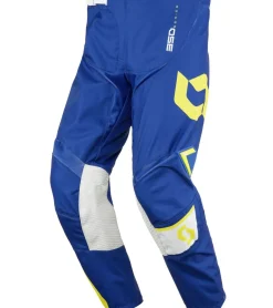 Sportunterbekleidung|Radsport*SCOTT Pant 350 Herren Moto-Cross Hose Motorsport-Kleidung mit Unterschenkel-Manschette 240917 1054 Blau/Gelb