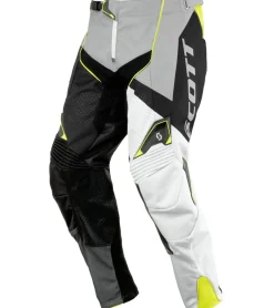 Sportunterbekleidung|Radsport*SCOTT Pant 450 Herren Moto-Cross Hose Motorsport-Kleidung mit vergrößertem Kniebereich 240920 1019 Schwarz/Grau/Weiß