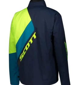 Sportoberbekleidung|Radsport*SCOTT RCX-I Dryo Herren Schneemobil-Jacke Winter-Outdoor-Jacke mit Schneemanschette 278412 6767 Blau/Neongelb
