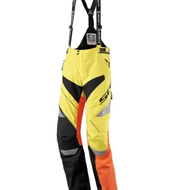 Sportunterbekleidung|Radsport*SCOTT Shell Pro Herren Moto-Cross Latz-Hose Motorsport-Kleidung wasserdichte Softshell-Hose 245001 5132 Gelb/Schwarz/Orange
