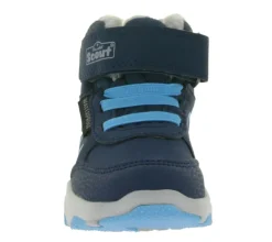 Stiefel*Scout MIKA Kinder Herbst-Schuhe robuste wasserabweisende Boots Herbst-Stiefel 15735522 Dunkelblau/Hellblau