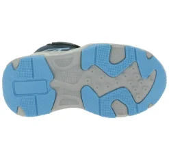 Stiefel*Scout MIKA Kinder Herbst-Schuhe robuste wasserabweisende Boots Herbst-Stiefel 15735522 Dunkelblau/Hellblau