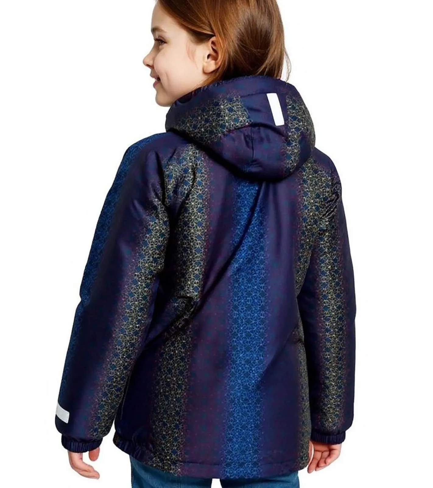 Jacken & Mäntel*Scout Schnee-Jacke SNOWY Kinder Winter-Jacke Jungen und Mädchen Funktions-Jacke mit Kapuze 6190 3006 Blau/Bunt
