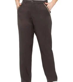 Große Größen|Hosen & Jeans*sheego Damen Hose aus weicher Lyocell-Qualität Alltags-Hose Große Größen 134857 Braun