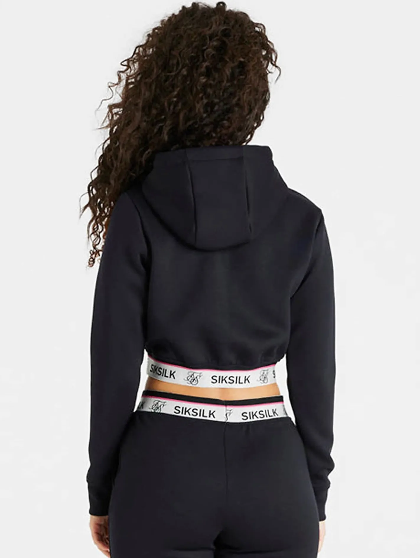 Sweater & Pullover*Sik Silk Elettra Hoodie schwarz