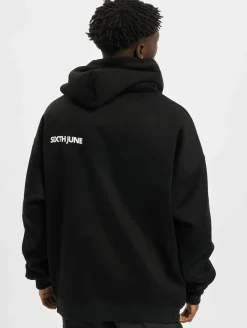 Pullover & Sweater*Sixth June Basic Logo Hoodie schwarz