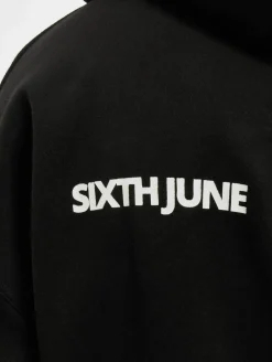 Pullover & Sweater*Sixth June Basic Logo Hoodie schwarz