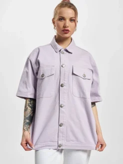 Mäntel & Jacken*Sixth June Color Denim Jacke Lila