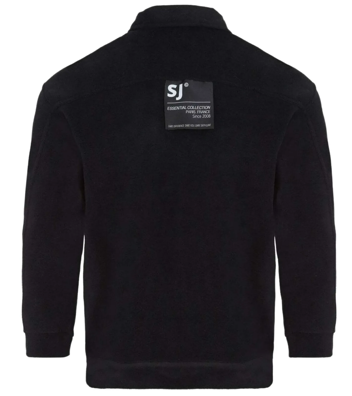 Mäntel & Jacken*Sixth June Damen schlichte Fleece-Jacke Übergangs-Jacke 12065 Schwarz