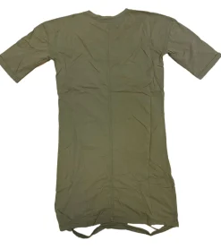 Kleider|Sweater & Pullover*Sixth June Damen Sweat-Kleid Destroyed Baumwoll-Kleid mit Rosen-Print Sommer-Kleid W3177VDR Khaki