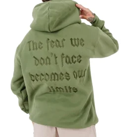 Pullover & Sweater*Sixth June Fear Herren Kapuzen-Pullover mit Baumwollanteil Sweat-Pullover Hoodie Langarm-Shirt M22976PSW Grün