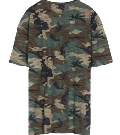T-Shirts & Tank Tops*Sixth June Herren T-Shirt im Camouflage-Look Baumwoll-Shirt Kurzarm-Shirt M3409CTS-CAMO Grün