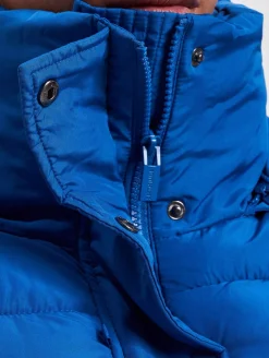 Mäntel & Jacken*Sixth June Kurze Pufferjacke mit Kapuze, Royalblau