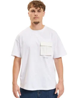 T-Shirts & Tank Tops*Sixth June Nylon Tech T-Shirts weiß