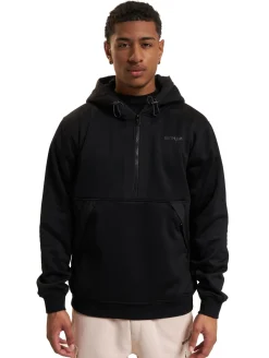 Pullover & Sweater*Sixth June Nylon Tech Zip Hoodies schwarz