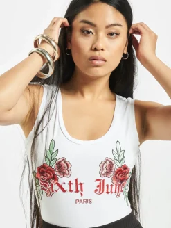 Unterwäsche|Socken & Unterwäsche*Sixth June Roses Body weiß