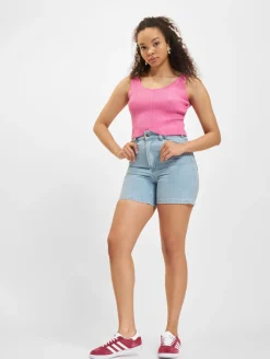 Tops & T-Shirts*Sixth June Sommer Strick Tank Tops rosa