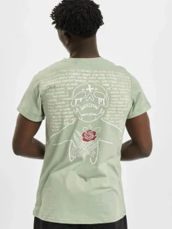 T-Shirts & Tank Tops*Sixth June Totenkopf T-Shirt grün