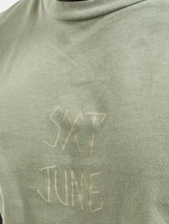 T-Shirts & Tank Tops*Sixth June Totenkopf T-Shirt grün