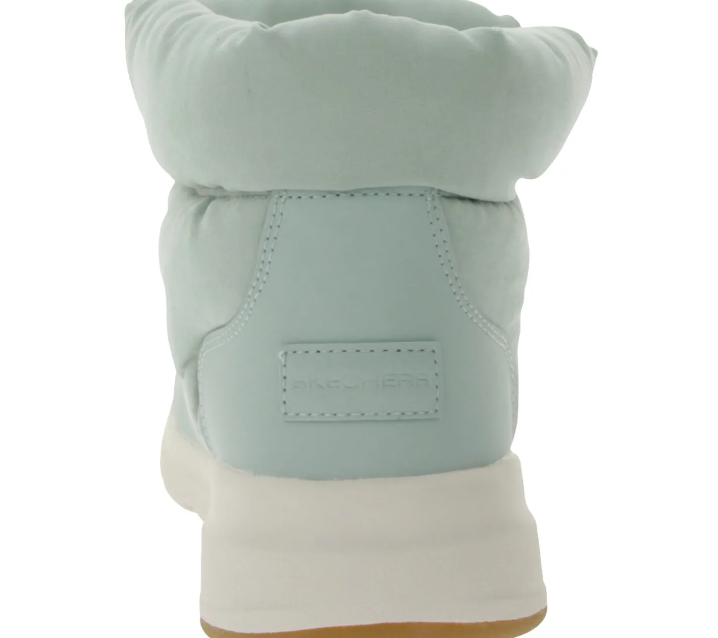 Boots & Stiefel*Skechers Damen Glacial Ultra Trend Up Ankle-Boots mit Ultra Go-Dämpfung Winter-Schuhe mit Air Cooled-Goga Mat 144194 Türkis/Blau