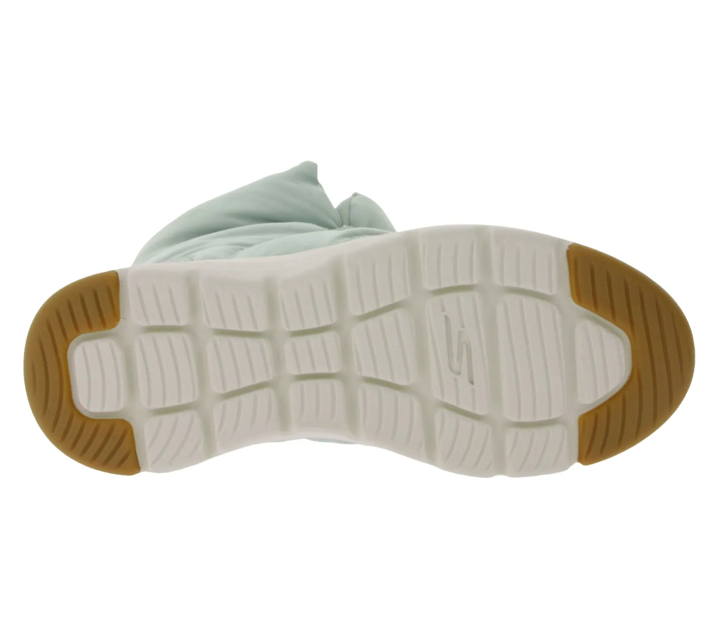 Boots & Stiefel*Skechers Damen Glacial Ultra Trend Up Ankle-Boots mit Ultra Go-Dämpfung Winter-Schuhe mit Air Cooled-Goga Mat 144194 Türkis/Blau