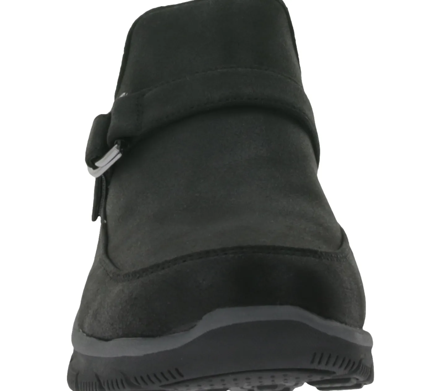 Ballerinas & Slipper|Halbschuhe & Pumps*Skechers Easy Going Fun Habits Damen Slipper mit Air-Cooled Memory-Foam Slip-On Winter-Schuhe mit Scotchgard 167876 Schwarz