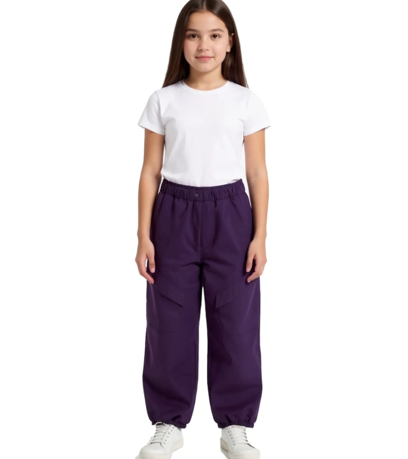 Wintersport|Jeans & Hosen*O46bpx Ski-Hose für Mädchen mit reflektierenden Details Schnee-Hose Regular-Fit Snowboard-Hose 905819 Lila