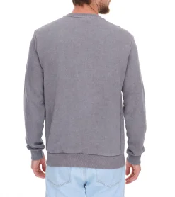 Pullover & Sweater*SKY REBEL Herren Rundhals-Pullover Baumwoll-Sweater im Antik-Look H10068C21372A Dunkelblau, Grün oder Grau