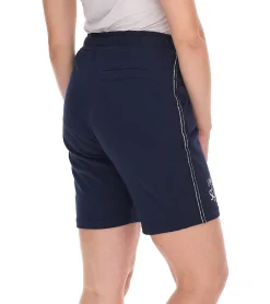 Shorts & Bermudas|Fitnessmode & Jogginghosen*SOCCX Damen Freizeit-Shorts kurze Baumwoll-Hose Sommer-Shorts 3643388_2007 Blau