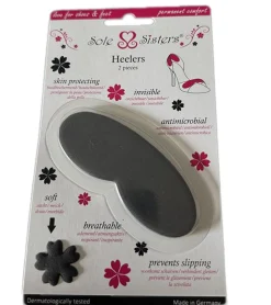 Schuhzubehör & Schuhpflege|Sportausrüstung*Sole Sisters Sole Sister Heelers Stoßdämpfend und atmungsaktiv für High Heels Einlegesohle Schwarz/Grau