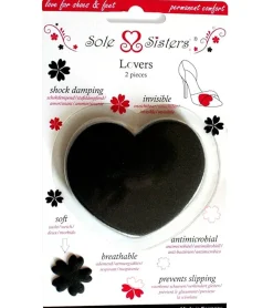 Schuhzubehör & Schuhpflege|Sportausrüstung*Sole Sisters Sole Sister Lovers Stoßdämpfende und atmungsaktive Ballenpolster für High Heels Einlegesohle Schwarz/Grau