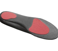 Schuhzubehör & Schuhpflege|Sportausrüstung*SoleFoot Einlegesohlen ideal für jeden Tag Einlagen Hi-Performance Schuheinlage Comfort Black Deluxe Edition Schwarz/Rot