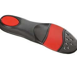 Schuhzubehör & Schuhpflege|Sportausrüstung*SoleFoot Einlegesohlen ideal für Sportschuhe Einlagen Hi-Performance Schuheinlage Sport Black Deluxe Edition Schwarz/Rot