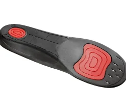 Schuhzubehör & Schuhpflege|Sportausrüstung*SoleFoot Einlegesohlen ideal für Arbeitsschuhe Einlagen Hi-Performance Schuheinlage Work Black Deluxe Edition Schwarz/Rot