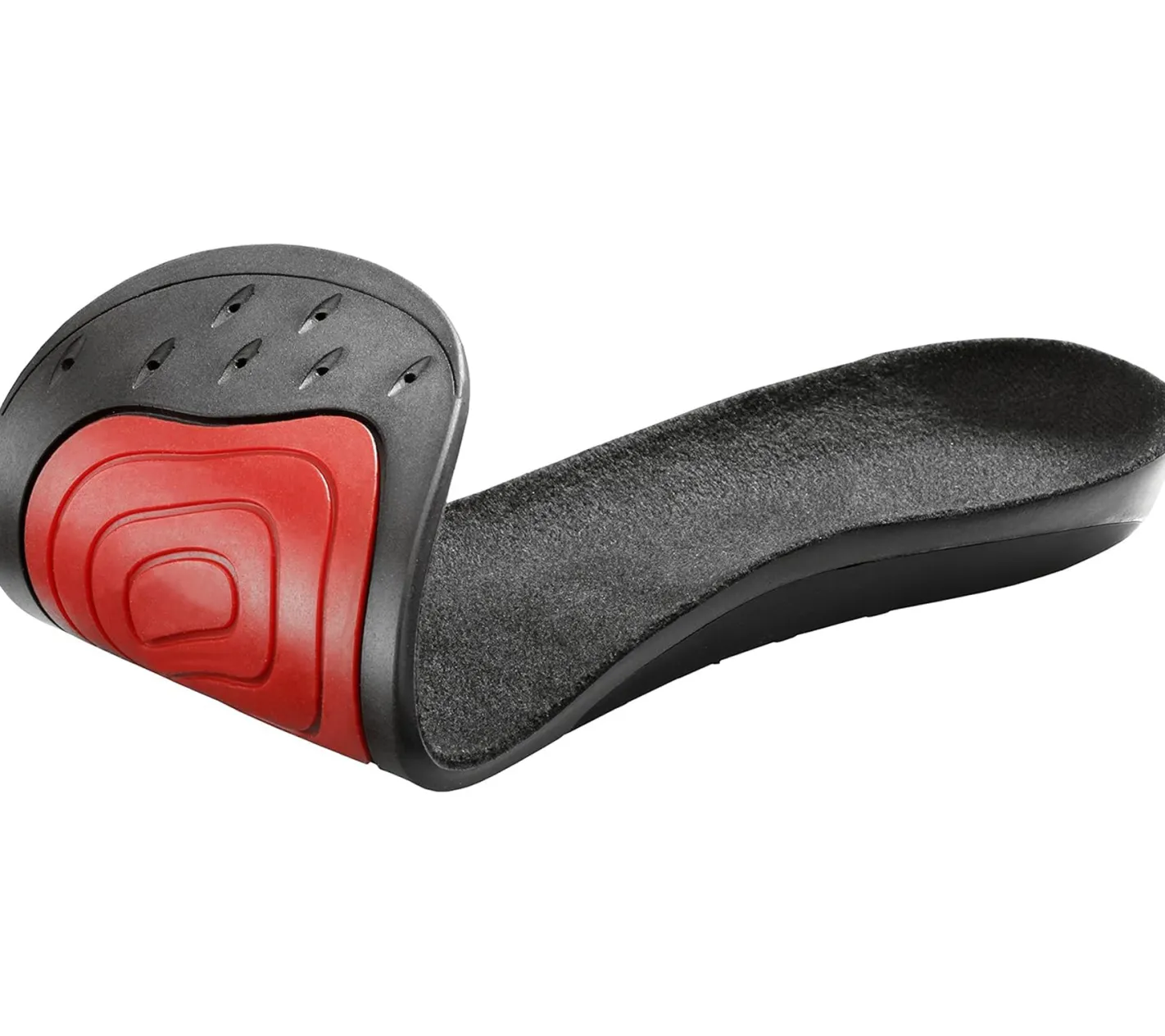 Schuhzubehör & Schuhpflege|Sportausrüstung*SoleFoot Einlegesohlen ideal für Arbeitsschuhe Einlagen Hi-Performance Schuheinlage Work Black Deluxe Edition Schwarz/Rot