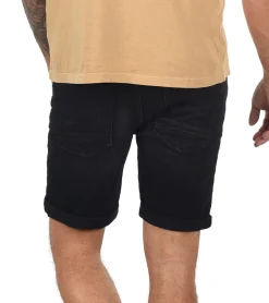 Shorts & Bermudas*SOLID ! Herren Freizeit-Bermuda Denim-Hose Baumwoll-Shorts kurze Hose 21104062 797002 Schwarz