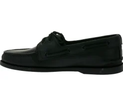 Bootsschuhe & Segelschuhe|Segelschuhe & Bootsschuhe*SPERRY Authentic Original 2-Eye Leather Bootsschuhe für Herren oder Damen Echtleder-Halbschuhe Schwarz, Braun, Beige, Blau